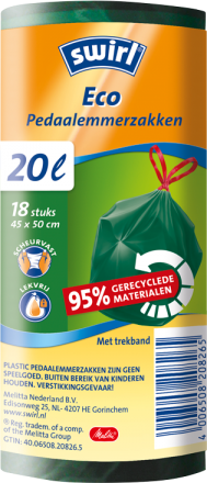 Ecologische pedaalemmerzakken Ecologische pedaalemmerzakken